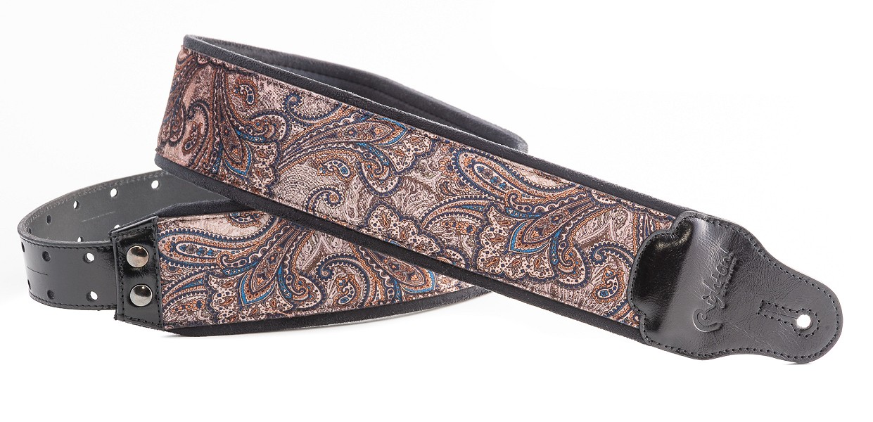 Correa Paisley Velvet-70 Brown | Terciopelo y Comodidad1